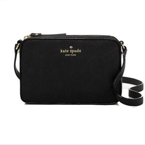 Kate Spade black crossbody purse